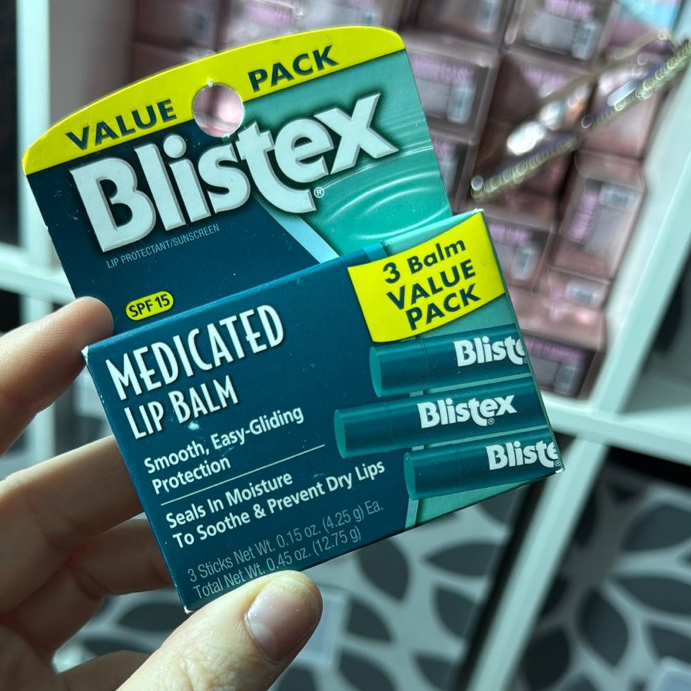 Blistex Medicated Lip Balm 3-Pack
